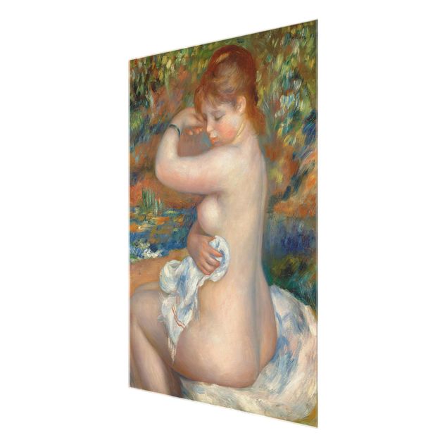 Obrazy na szkle portret Auguste Renoir - Kąpiący się