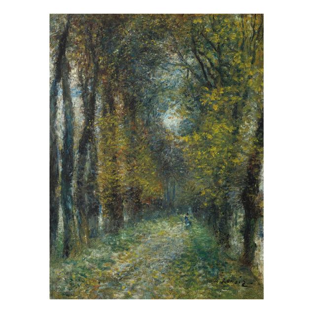 Obrazy na szkle krajobraz Auguste Renoir - Aleja