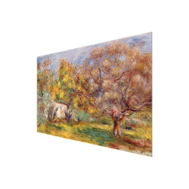 Obrazy do salonu nowoczesne Auguste Renoir - Ogród z drzewami oliwnymi