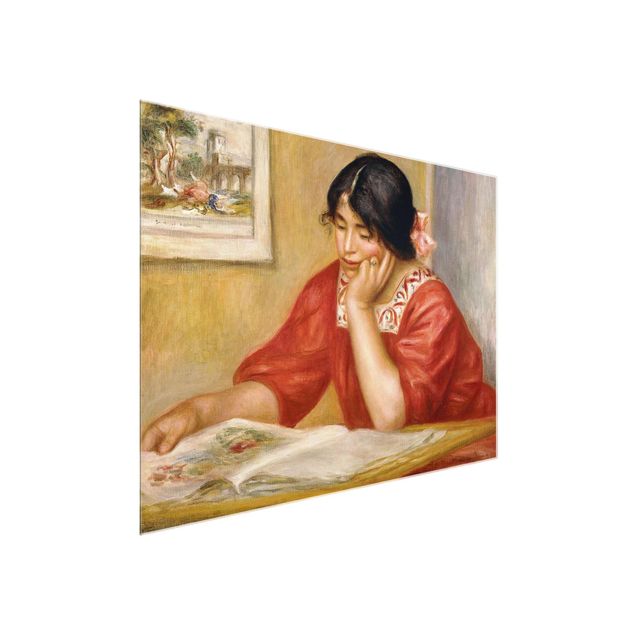 Obrazy na szkle artyści Auguste Renoir - Leontine Reading