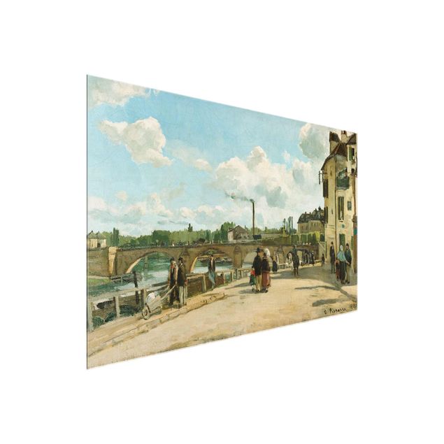 Postimpresjonizm obrazy Camille Pissarro - Widok na Pontoise