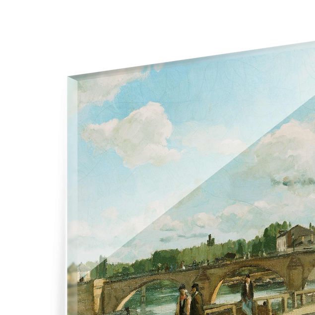 Obrazy na szkle artyści Camille Pissarro - Widok na Pontoise