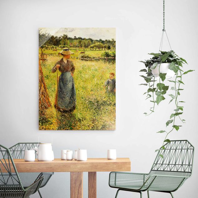 Obrazy impresjonistyczne Camille Pissarro - Żona hochsztaplera