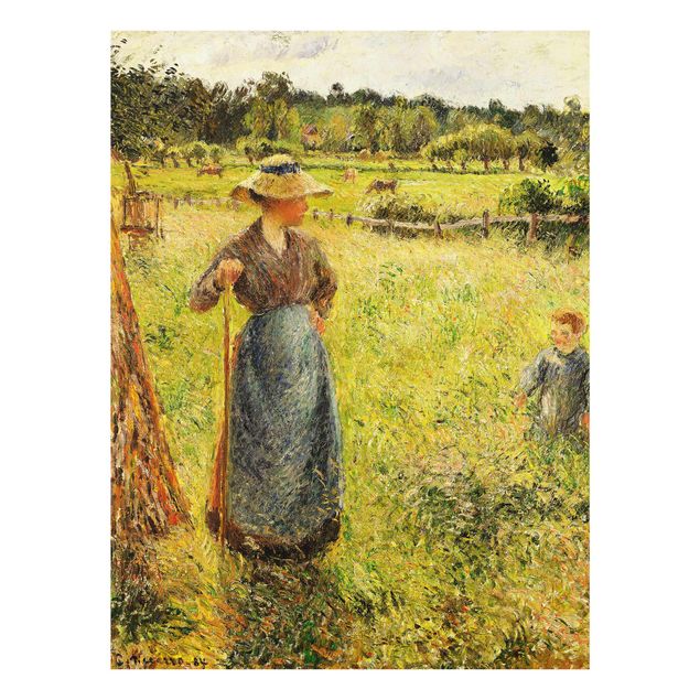 Postimpresjonizm obrazy Camille Pissarro - Żona hochsztaplera