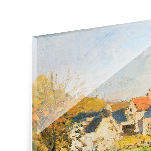 Obrazy na szkle artyści Camille Pissarro - Krajobraz w pobliżu Pontoise