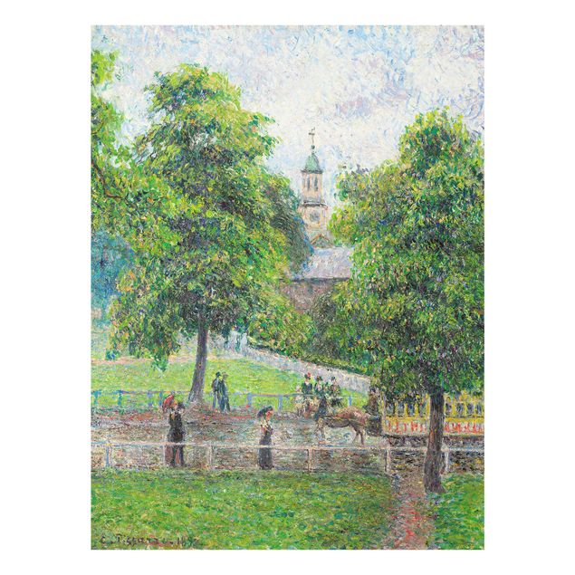 Obrazy impresjonizm Camille Pissarro - Kościół św.