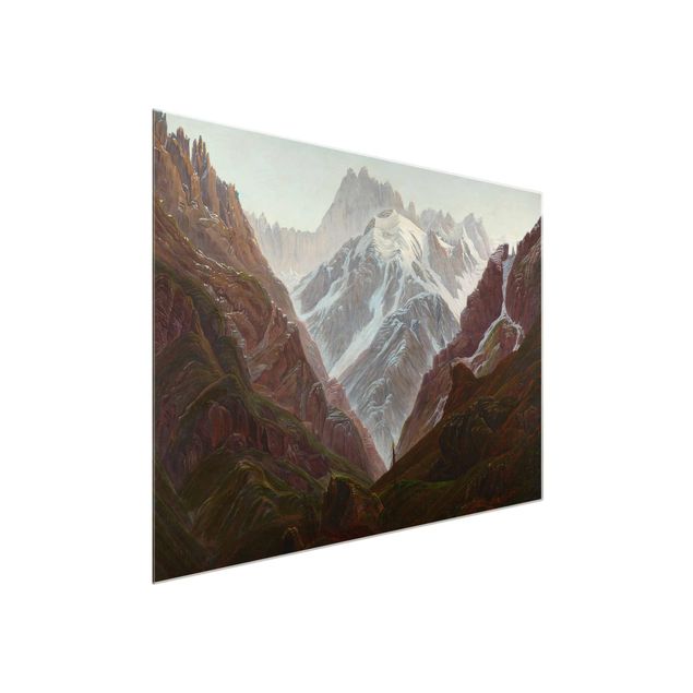 Obrazy na szkle góra Carl Gustav Carus - Góry Wysokie