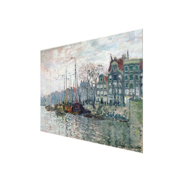 Obrazy na szkle poziomy Claude Monet - Kromme Waal Amsterdam