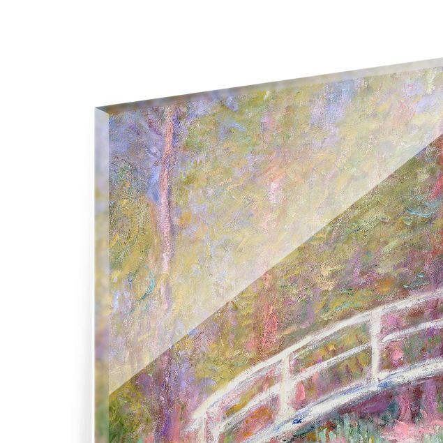 Nowoczesne obrazy Claude Monet - Most Moneta w ogrodzie