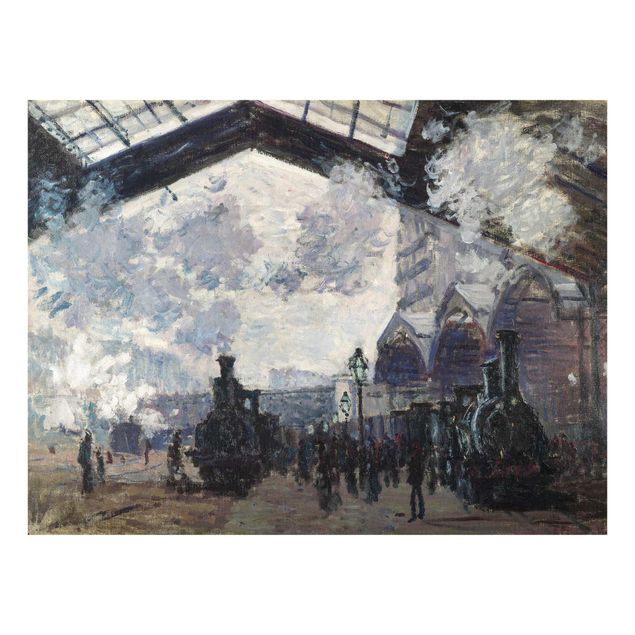 Obrazy na szkle poziomy Claude Monet - Gare Saint Lazare