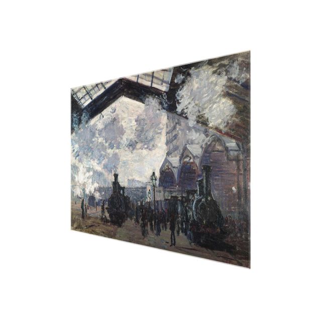 Obrazy na szkle artyści Claude Monet - Gare Saint Lazare