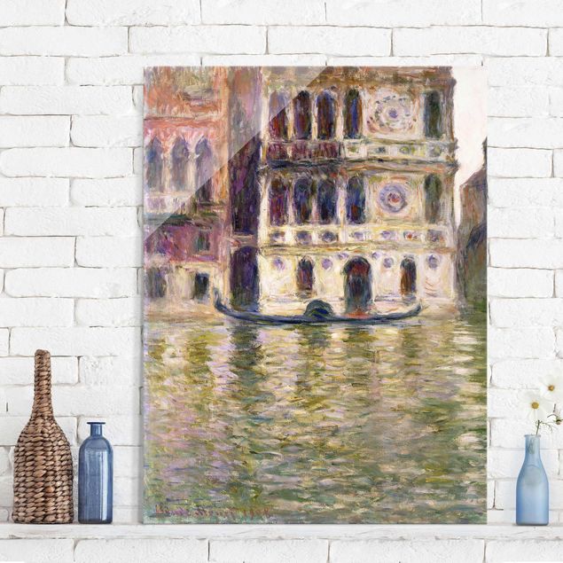 Obrazy na szkle architektura i horyzont Claude Monet - Palazzo Dario