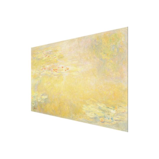 Obrazy na szkle krajobraz Claude Monet - Staw z liliami wodnymi