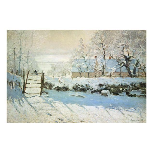 Obrazy na szkle krajobraz Claude Monet - Sroka