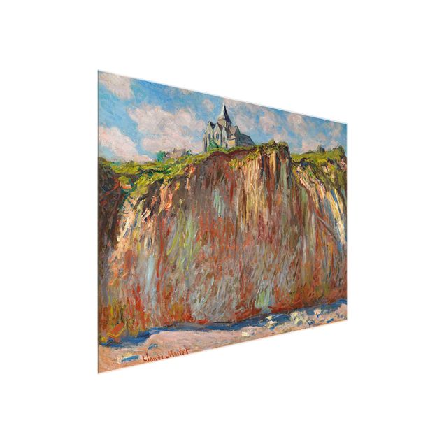 Obrazy na szkle artyści Claude Monet - Wieczorne słońce w Varengeville