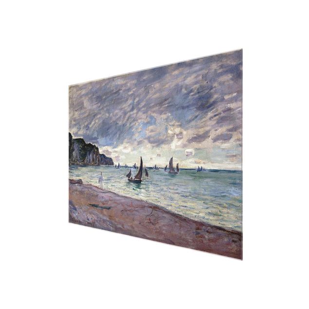 Obrazy na szkle wybrzeże Claude Monet - Wybrzeże Pourville