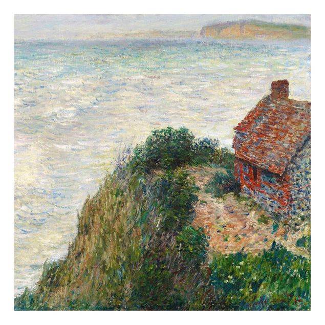 Obrazy na szkle artyści Claude Monet - Dom rybaka w Petit Ailly