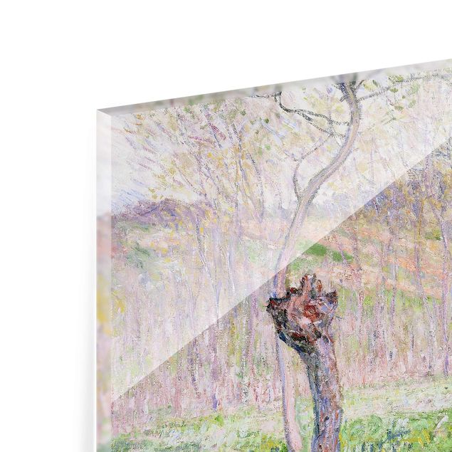 Nowoczesne obrazy Claude Monet - Drzewa wierzbowe na wiosnę