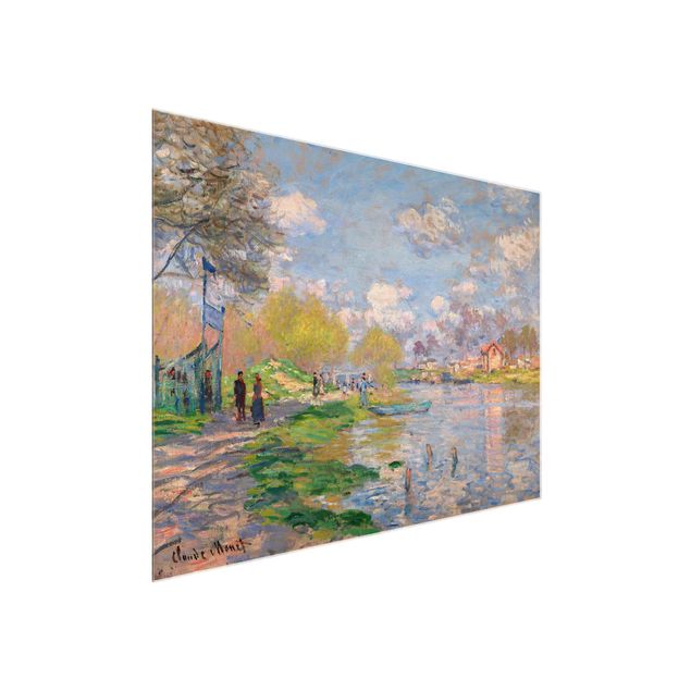 Obrazy na szkle artyści Claude Monet - Sekwana