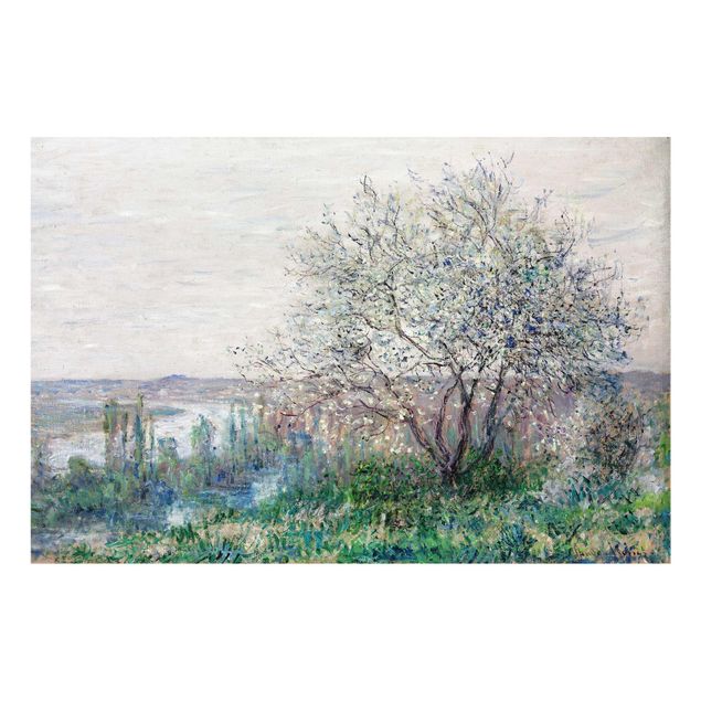 Obrazy na szkle krajobraz Claude Monet - wiosenny nastrój