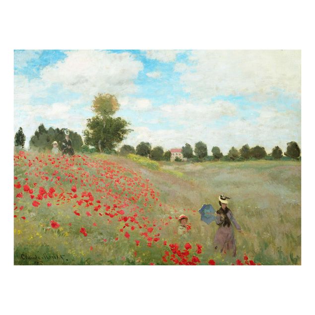 Obrazy impresjonistyczne Claude Monet - Pole maków w pobliżu Argenteuil