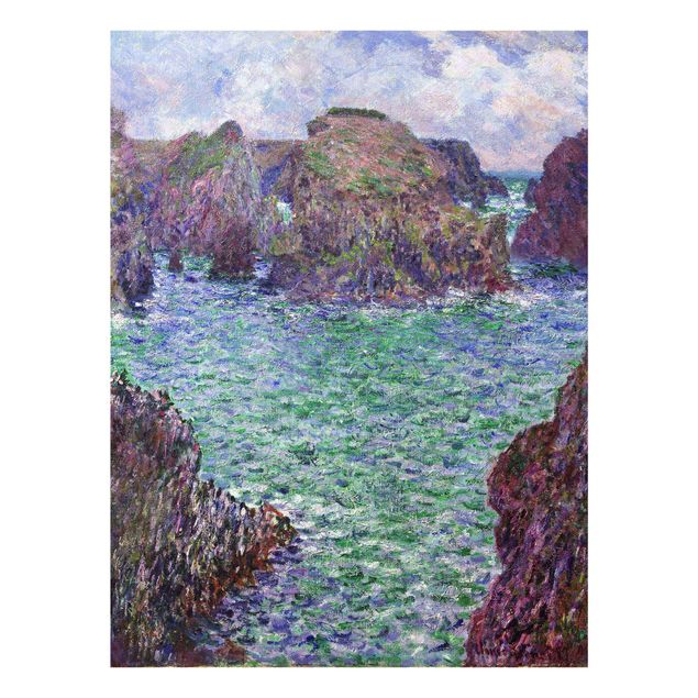 Obrazy na szkle wybrzeże Claude Monet - Port Goulphar