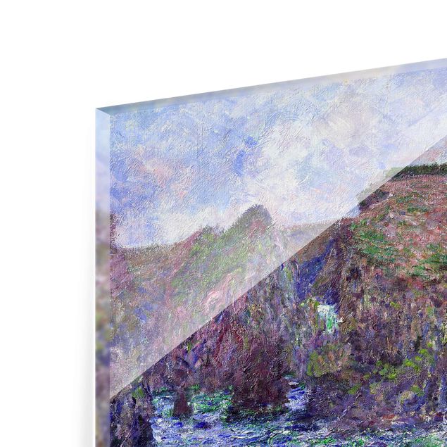 Obrazy na szkle plaża Claude Monet - Port Goulphar
