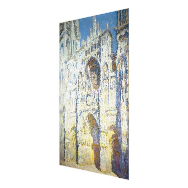 Obrazy na szkle portret Claude Monet - Katedra w Rouen