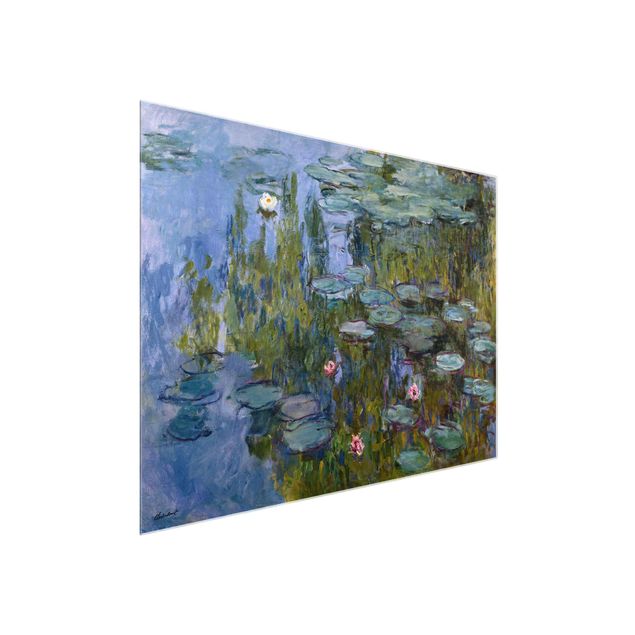 Obrazy na szkle poziomy Claude Monet - Lilie wodne (Nympheas)