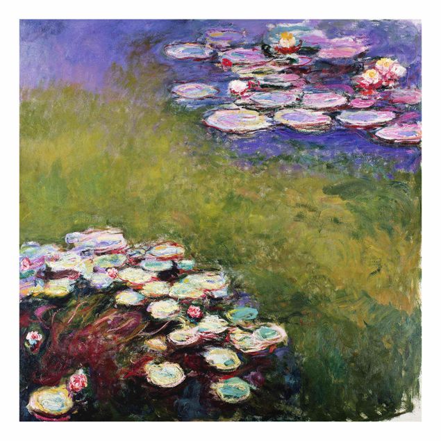 Obrazy na szkle artyści Claude Monet - Lilie wodne