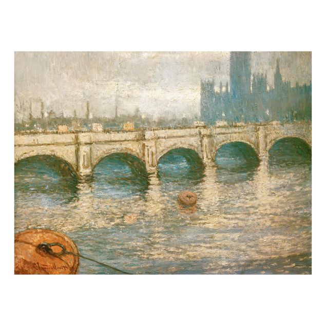 Londyn obraz Claude Monet - Most na Tamizie