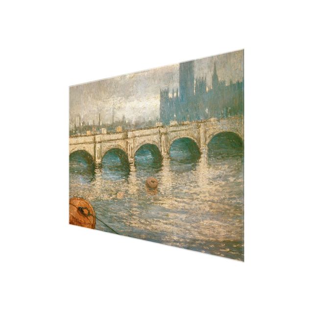 Obrazy na szkle poziomy Claude Monet - Most na Tamizie