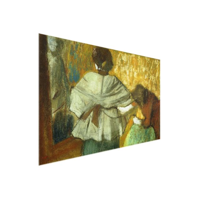 Obrazy na szkle artyści Edgar Degas - Modiste