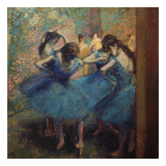 Impresjonizm obrazy Edgar Degas - Niebieskie tancerki