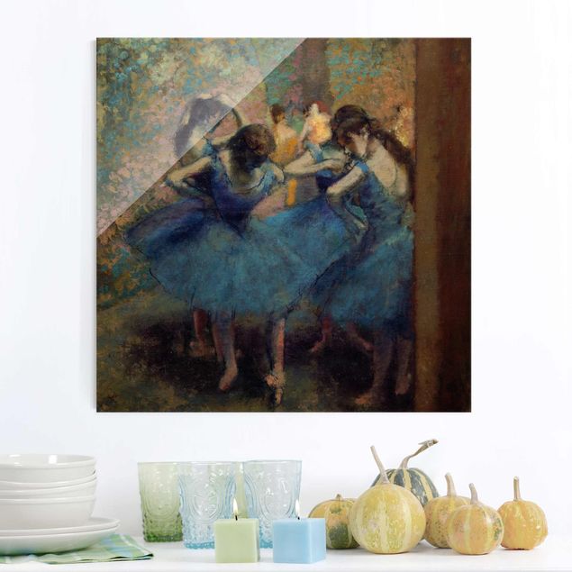 Obraz baletnicy Edgar Degas - Niebieskie tancerki