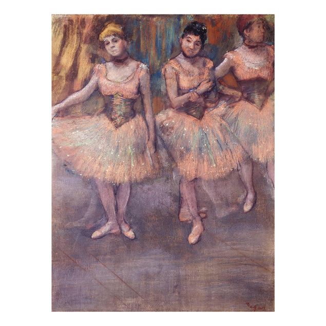 Obrazy impresjonistyczne Edgar Degas - Tancerze przed ćwiczeniami