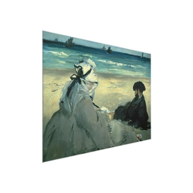 Obrazy na szkle artyści Edouard Manet - Na plaży