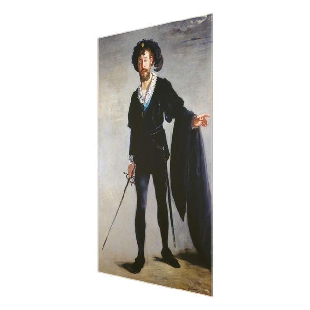 Obrazy nowoczesny Edouard Manet - Śpiewak Jean-Baptiste Faure jako Hamlet