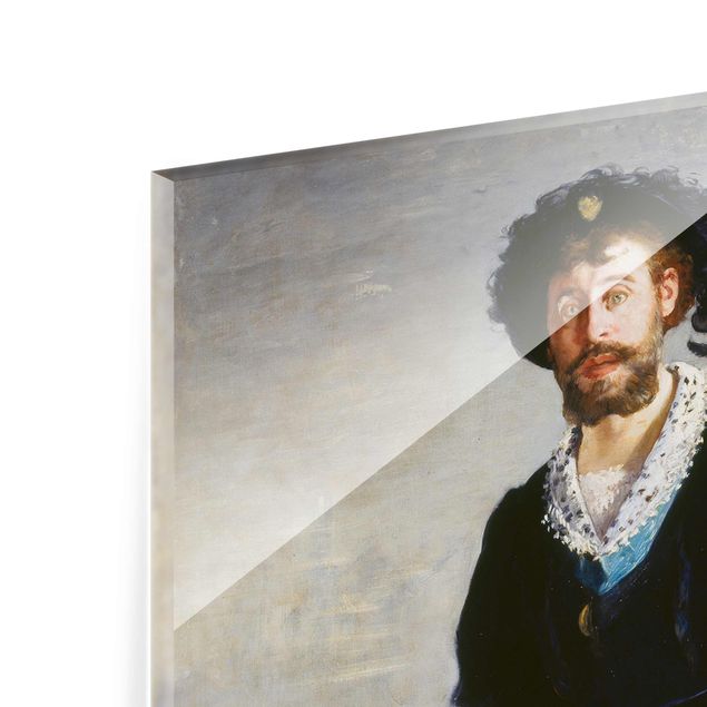 Obrazy portret Edouard Manet - Śpiewak Jean-Baptiste Faure jako Hamlet