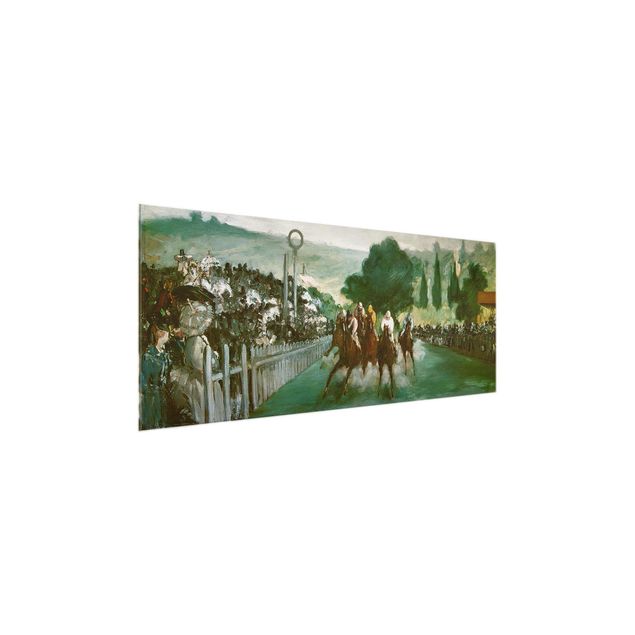 Obrazy na szkle artyści Edouard Manet - Wyścigi konne