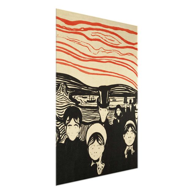 Nowoczesne obrazy Edvard Munch - Uczucie niepokoju