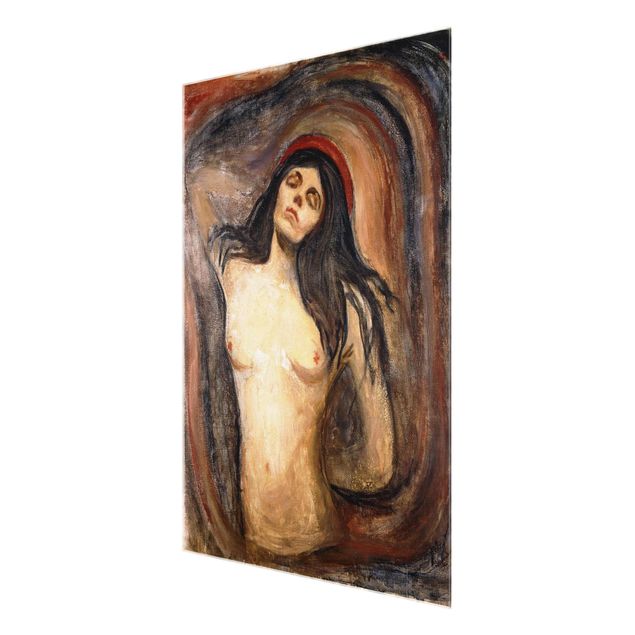 Obrazy na szkle artyści Edvard Munch - Madonna