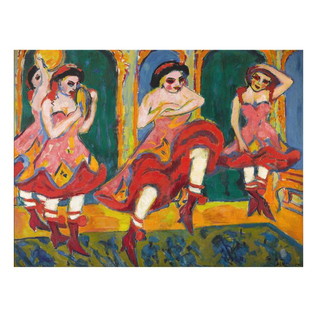 Obrazy nowoczesne Ernst Ludwig Kirchner - Tancerze Czardy