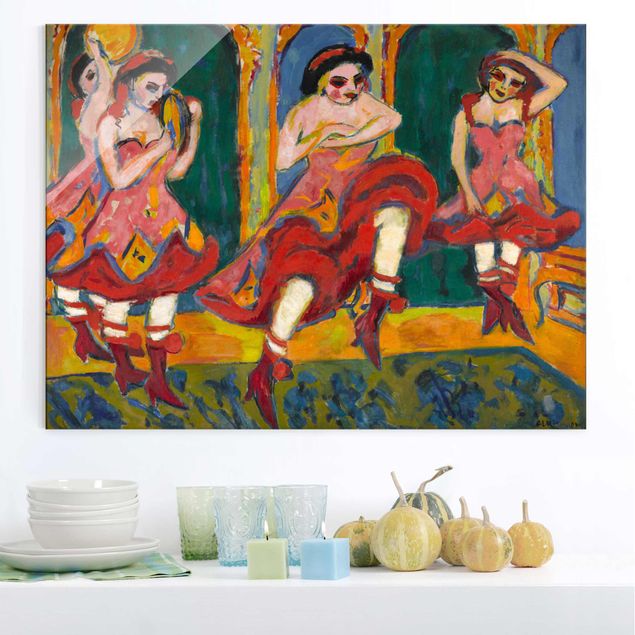 Dekoracja do kuchni Ernst Ludwig Kirchner - Tancerze Czardy