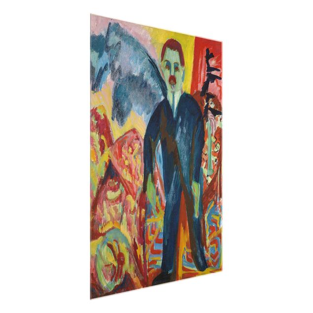 Obrazy na szkle abstrakcja Ernst Ludwig Kirchner - Porządkowy