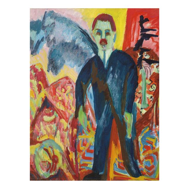 Obrazy do salonu Ernst Ludwig Kirchner - Porządkowy