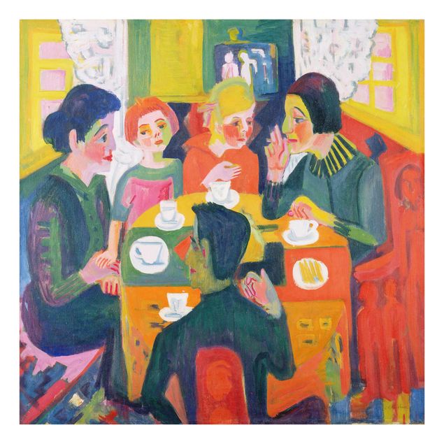 Nowoczesne obrazy do salonu Ernst Ludwig Kirchner - Stolik kawowy