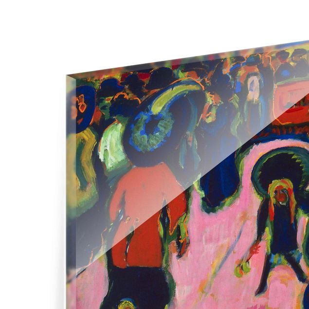 Obrazy artystów Ernst Ludwig Kirchner - Scena uliczna