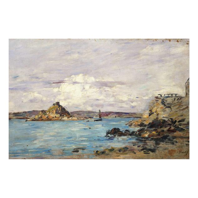 Obrazy na szkle krajobraz Eugène Boudin - Douarnenez The Bay
