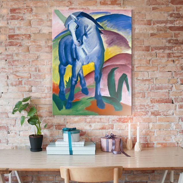 Dekoracja do kuchni Franz Marc - Niebieski Horse